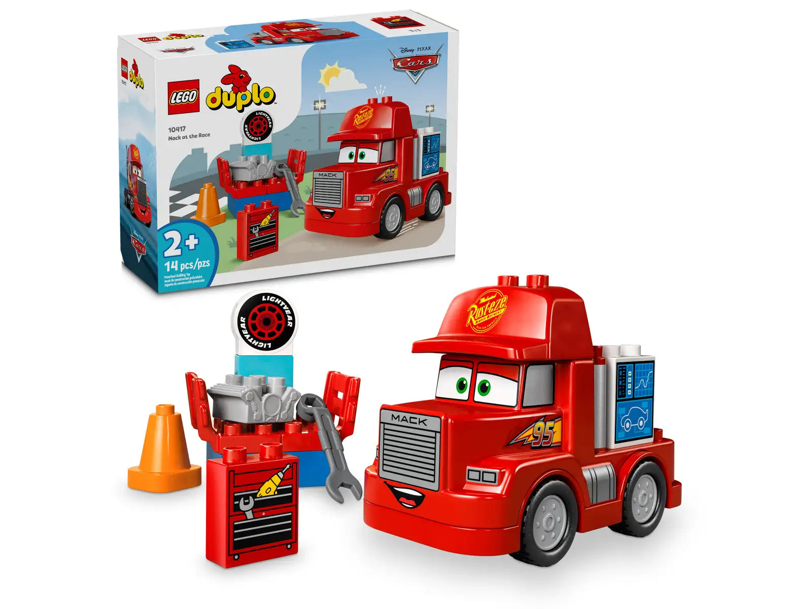 Offering a wide range of themes LEGOLEGO® DUPLO® Mack At the Race 10417