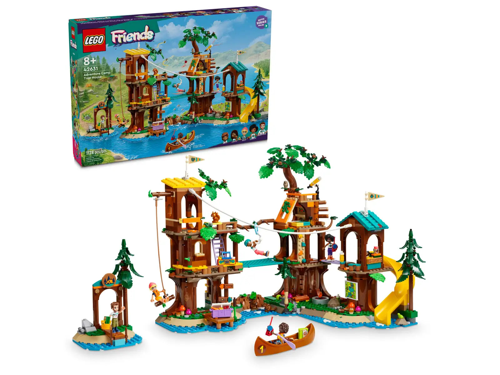 Enhancing problem-solving skills LEGOLEGO® Friends Adventure Camp Tree House 42631