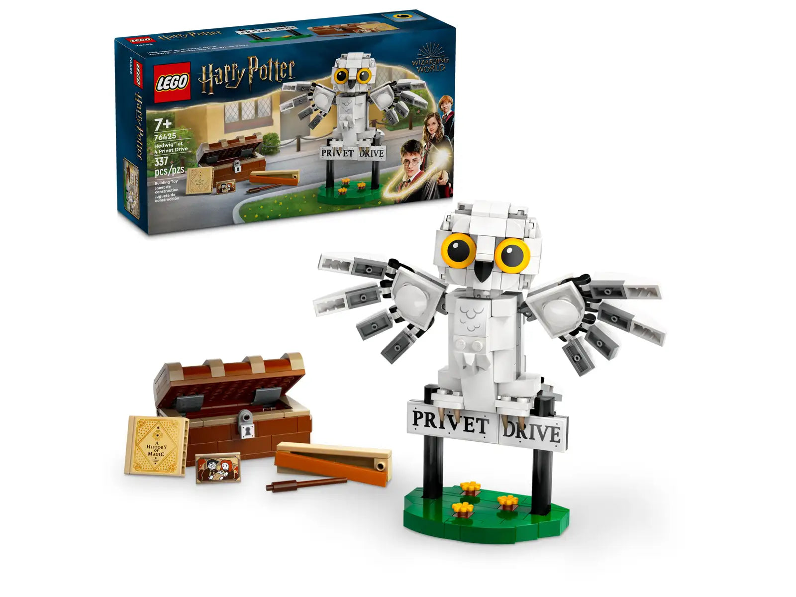 Gender-neutral LEGO toysLEGO® Harry Potter™ Hedwig™ at 4 Privet Drive 76425