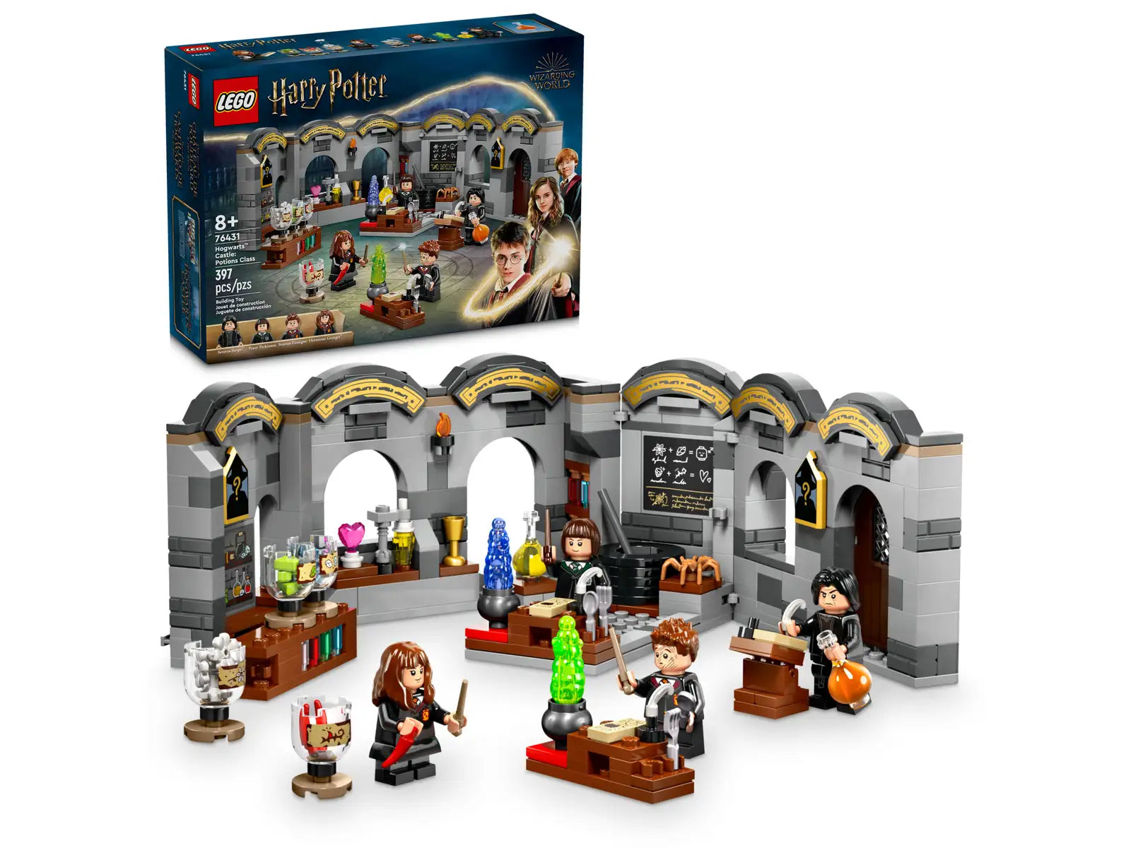 Stimulating and engaging LEGO playLEGO® Harry Potter™ Hogwarts™ Castle: Potions Class 76431 Stimulating and engaging LEGO playLEGO® Harry Potter™ Hogwarts™ Castle: Potions Class 76431
