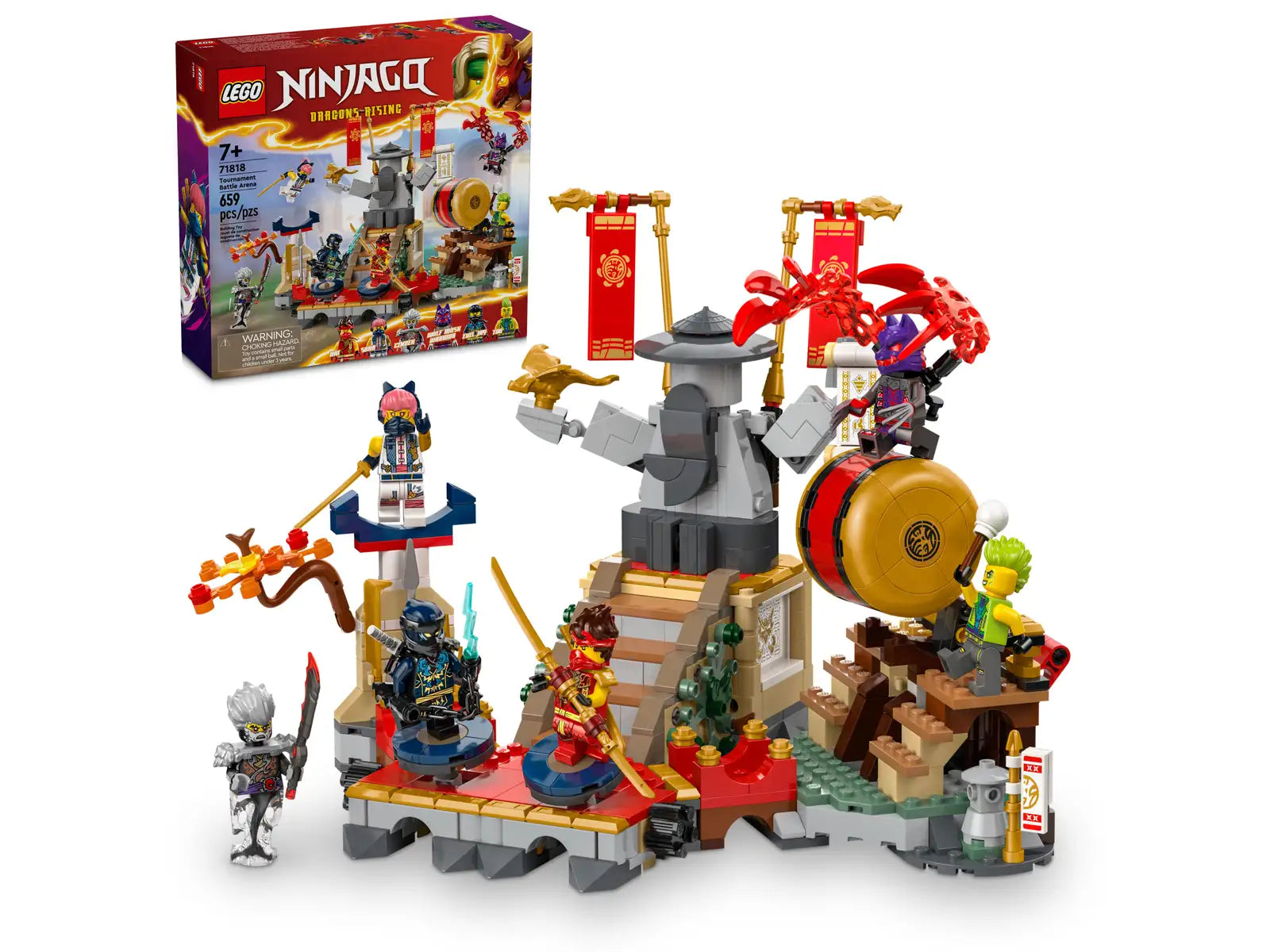 Encouraging exploration and discovery LEGOLEGO® NINJAGO® Tournament Battle Arena 71818 Encouraging exploration and discovery LEGOLEGO® NINJAGO® Tournament Battle Arena 71818