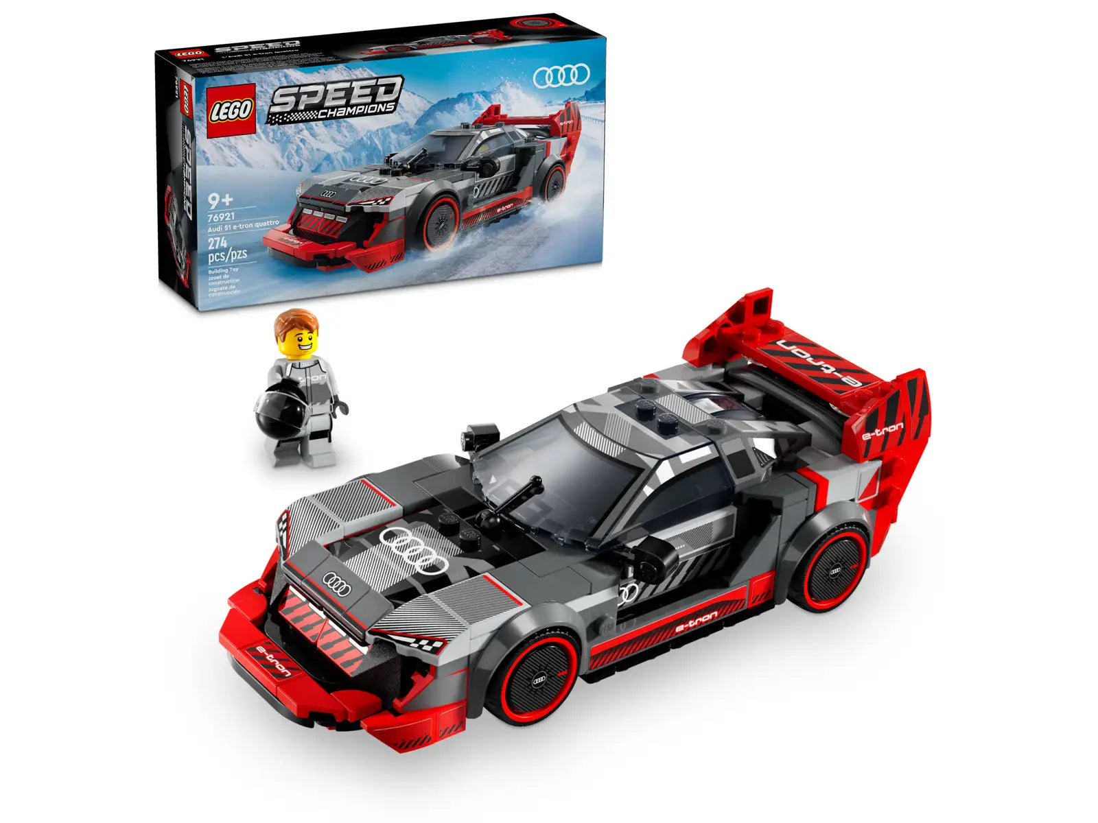 Facilitating collaborative play LEGOLEGO® Speed Champions Audi S1 e-tron quattro Race Car 76921 Facilitating collaborative play LEGOLEGO® Speed Champions Audi S1 e-tron quattro Race Car 76921