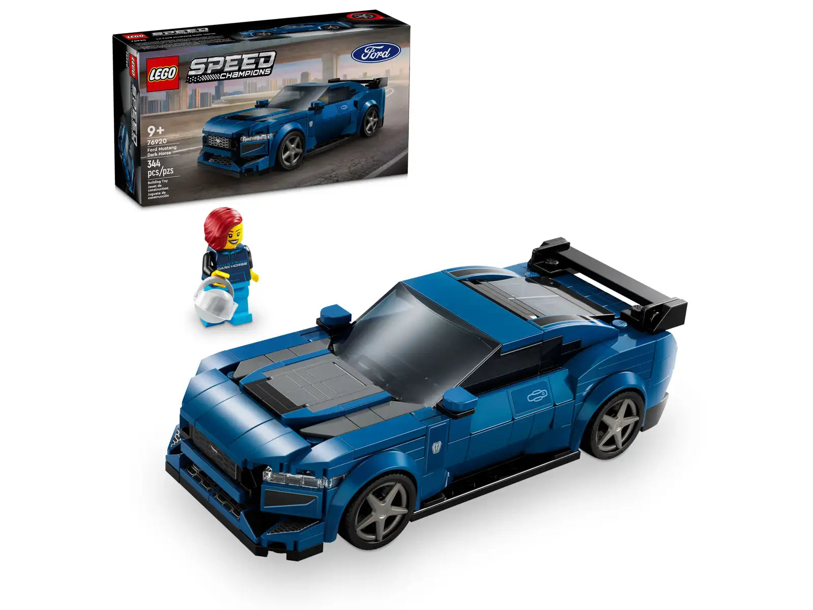 Encouraging imaginative storytelling LEGOLEGO® Speed Champions Ford Mustang Dark Horse Sports Car 76920 Encouraging imaginative storytelling LEGOLEGO® Speed Champions Ford Mustang Dark Horse Sports Car 76920