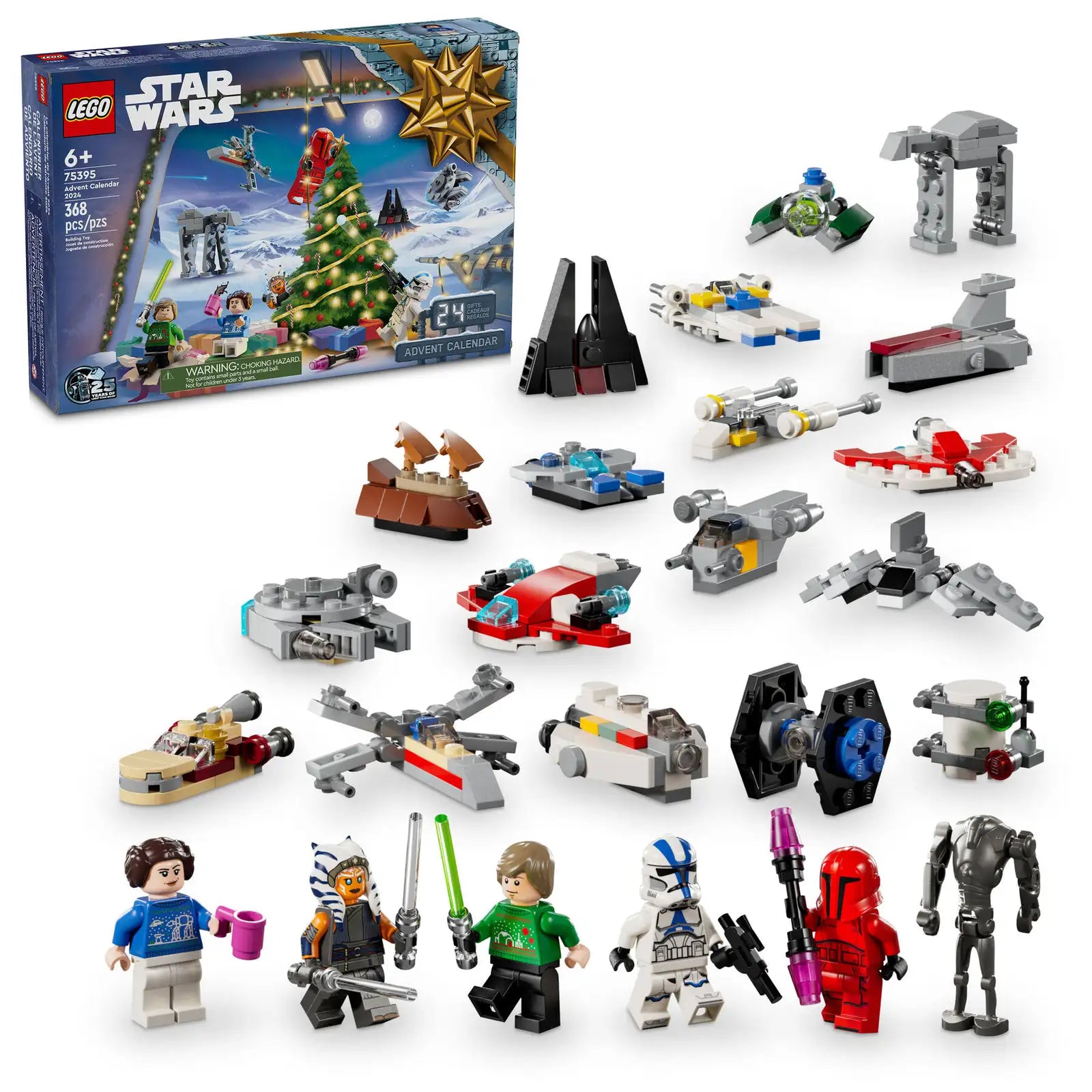 Adorable and charming LEGO charactersLEGO® Star Wars™ Advent Calendar 2024 - 75395