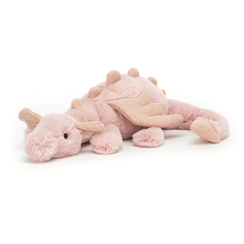 Soft and endearing Jellycat plushiesRose Dragon - Little