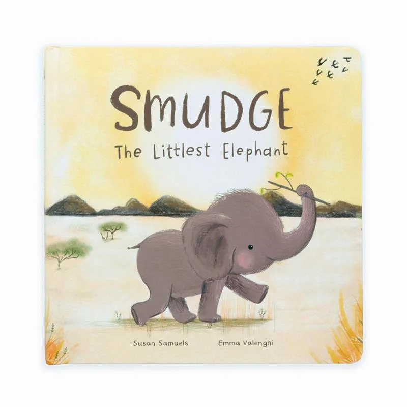 Cozy and delightful Jellycat companionsSmudge The Littlest Elephant