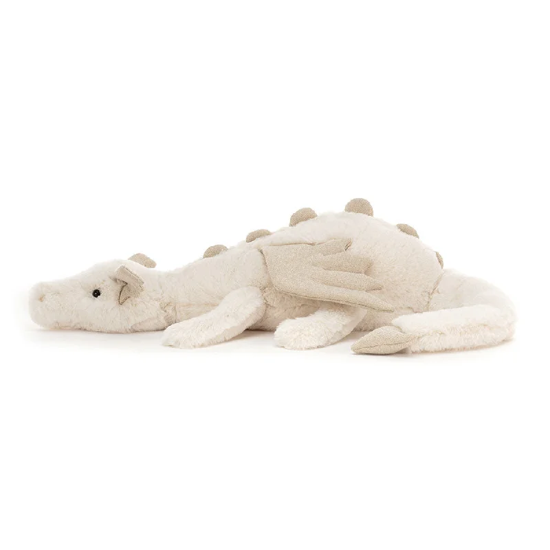 Adorable and snuggly Jellycat toysSnow Dragon - Medium