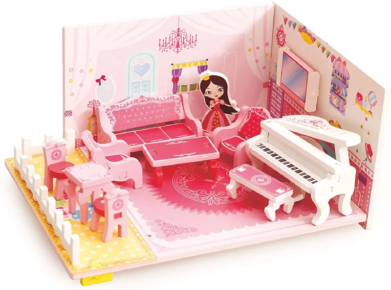 engaging and educational wooden toys 3D Assembly Series Musician living room wooden toy engaging and educational wooden toys 3D Assembly Series Musician living room wooden toy