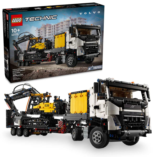 Offering endless joy LEGO42175 Volvo FMX Truck & EC230 Electric Excavator LEGO