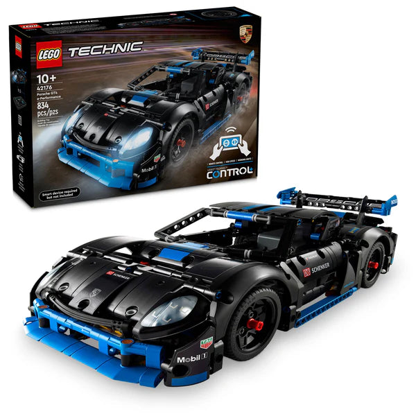 Engagement-boosting LEGO activities42176 Porsche GT4 e-Performance Race Car LEGO