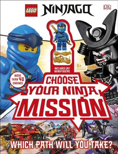 Endlessly replayable LEGO scenariosLEGO NINJAGO Choose Your Ninja Mission : With NINJAGO Jay minifigure Endlessly replayable LEGO scenariosLEGO NINJAGO Choose Your Ninja Mission : With NINJAGO Jay minifigure