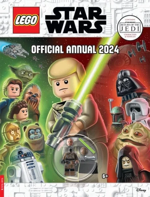 Skill-building LEGO activitiesLEGOr Star WarsT: Return of the Jedi: Official Annual 2024 (with Luke Skywalker minifigure and lightsaber) by LEGOAr Skill-building LEGO activitiesLEGOr Star WarsT: Return of the Jedi: Official Annual 2024 (with Luke Skywalker minifigure and lightsaber) by LEGOAr