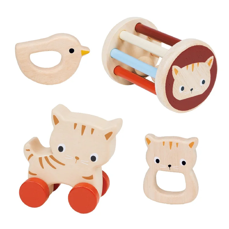 safe and non-toxic wooden toys for babies                   Baby Toy Bundle