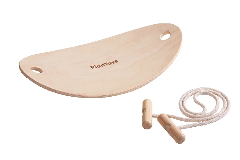 handcrafted wooden toys                  Balance Board - Plan Toys