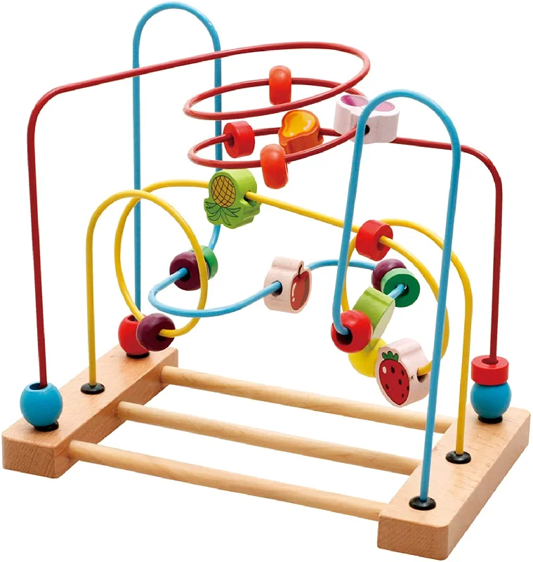 enchanting wooden toys for children                   Beach fruit circles beads
