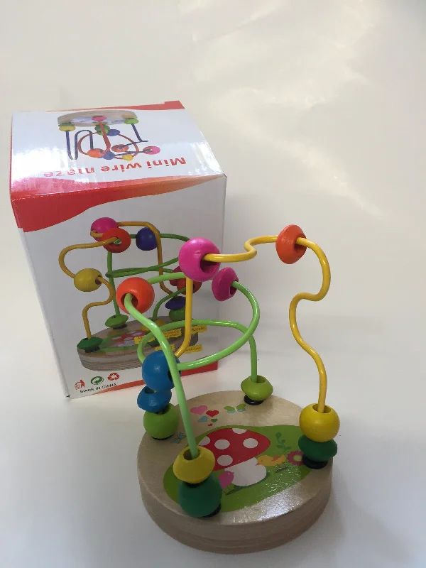 colorful and cheerful wooden toys                   Bead Rack