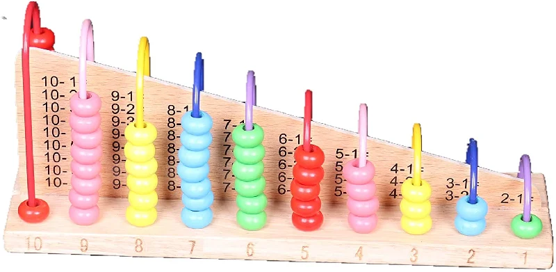 intricately designed wooden toys                 Beech Calculation Wooden Frame
