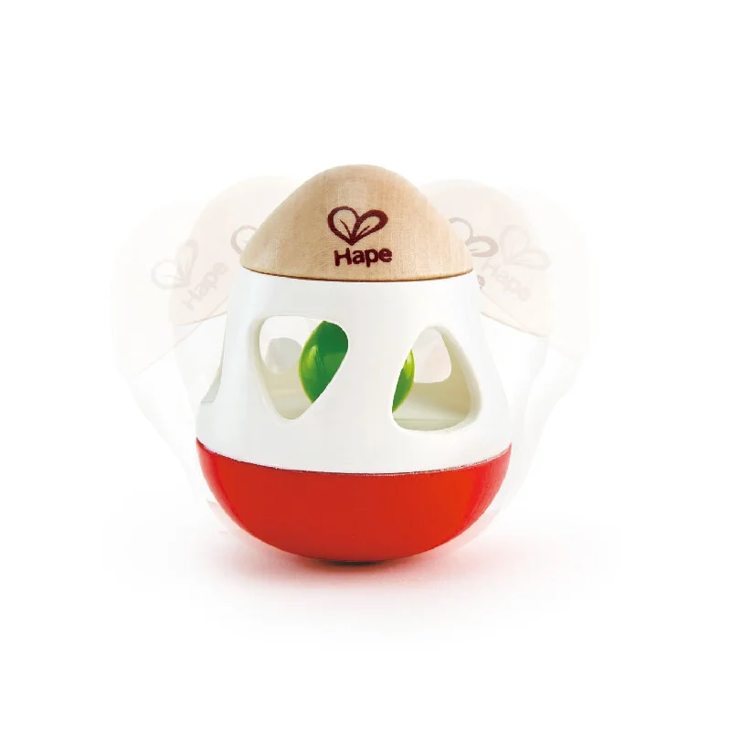 intricately carved wooden toys                   Bell Rattle Hape