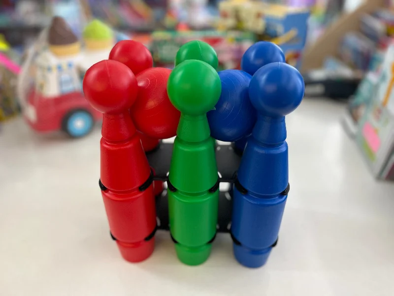 environmentally conscious wooden toys                 Bowling skittles