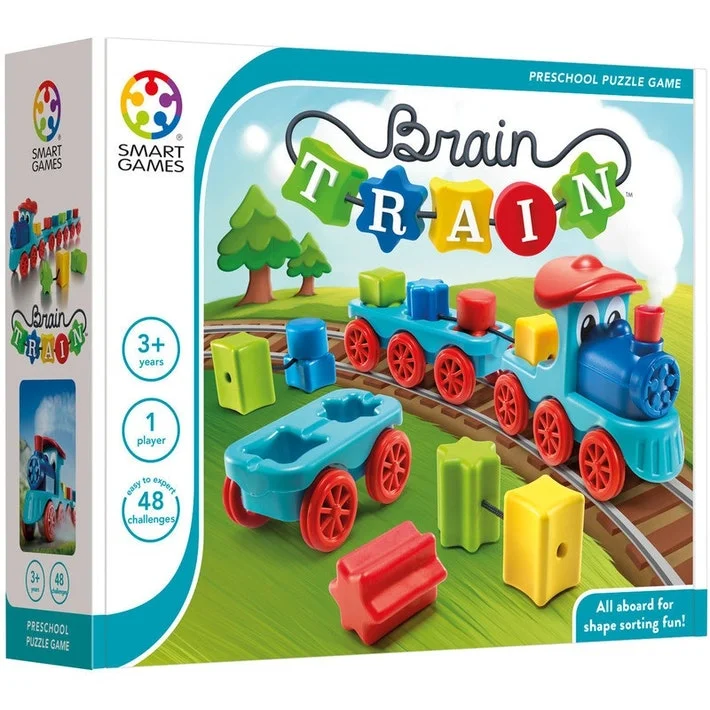 colorful wooden toys for toddlers             Brain Train - Smart Toys