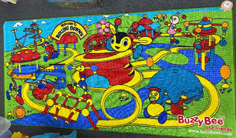 skillfully made wooden toys               Buzzy Bee Playmat