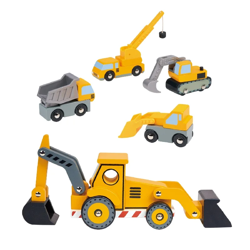 historically accurate and educational wooden toys that teach about cultures Construction Vehicles Bundle historically accurate and educational wooden toys that teach about cultures Construction Vehicles Bundle