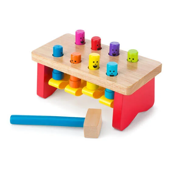 enchanted wooden toys                   Deluxe Pounding Bench Toddler Melissa and Doug