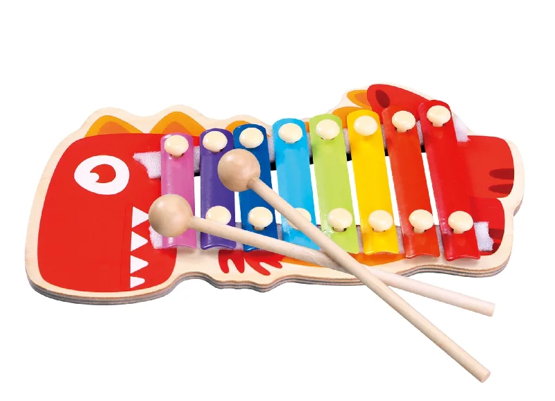 sturdy wooden toys                  Dinosaur Hand Punch