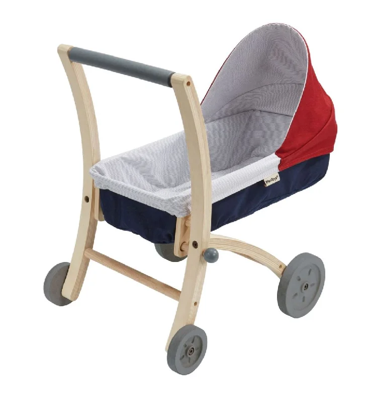 enchanted wooden toys                   Doll Stroller- Plan Toys