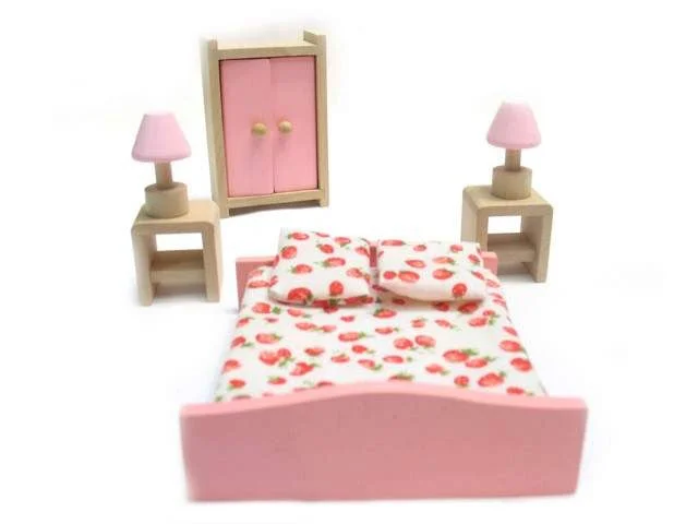 enchanting and magical wooden toys that spark the imagination Dolls House Furniture Set Bedroom enchanting and magical wooden toys that spark the imagination Dolls House Furniture Set Bedroom