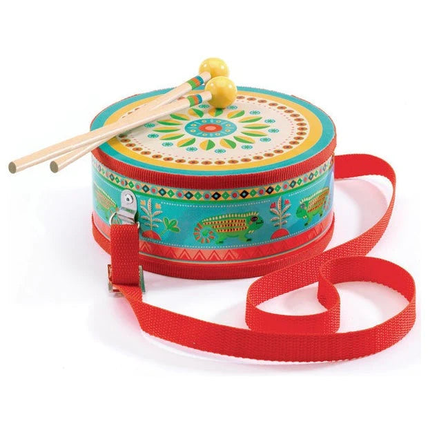 educational wooden toys                   Drum Djeco animambo
