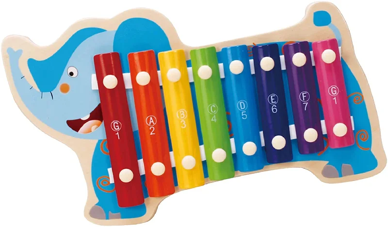enchanting wooden toys that spark imagination                   Elephant Hand Xylophone