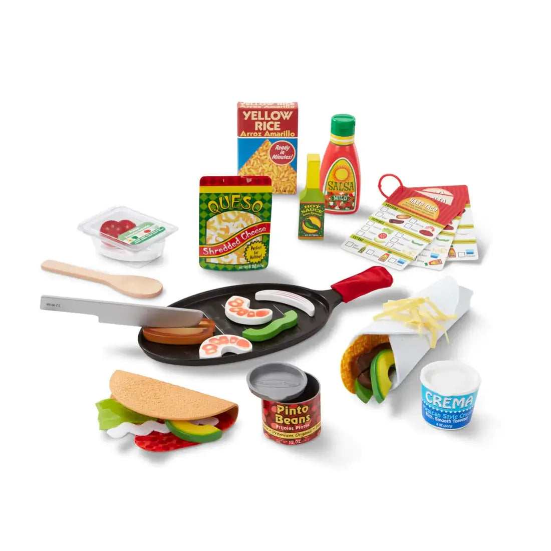 safe and non-toxic wooden toys that parents can trust Fill & Fold Taco & Tortilla Set safe and non-toxic wooden toys that parents can trust Fill & Fold Taco & Tortilla Set
