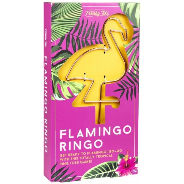 robust and child-safe wooden toys for all ages                   Flamingo Ringo Garden Game