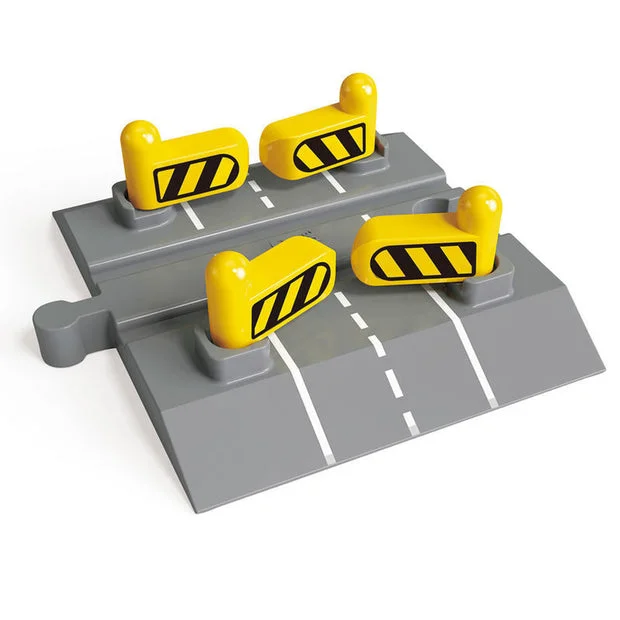 timeless wooden toys                   Automatic Gates Rail Crossing Hape