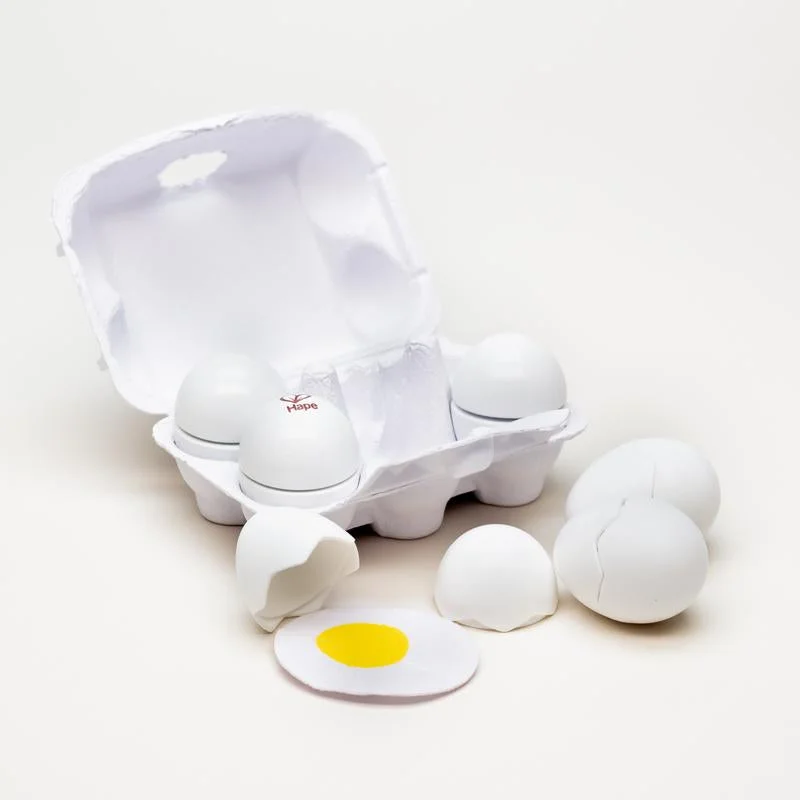 eco-friendly and sustainably made wooden toys                   Egg carton Hape