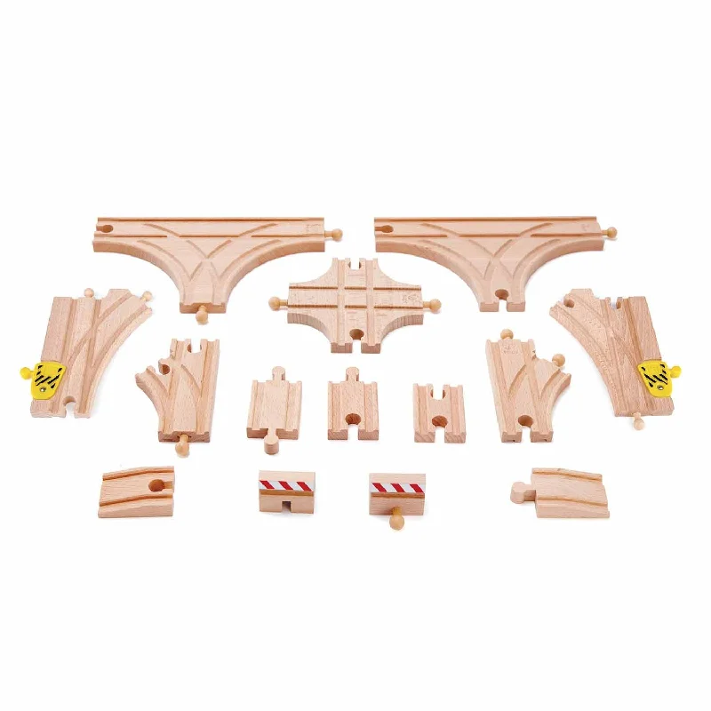 eco-friendly and sustainably made wooden toys                   Track Expansion Pack Hape