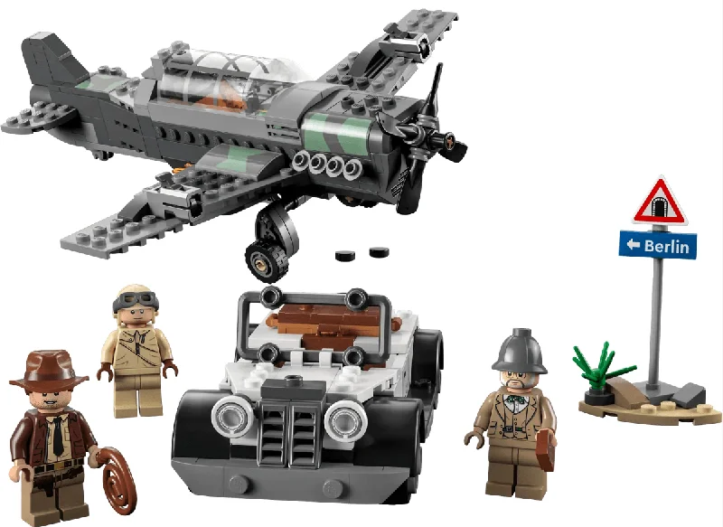 Highly adaptable LEGO creationsIndiana Jones Fighter Plane Chase 77012