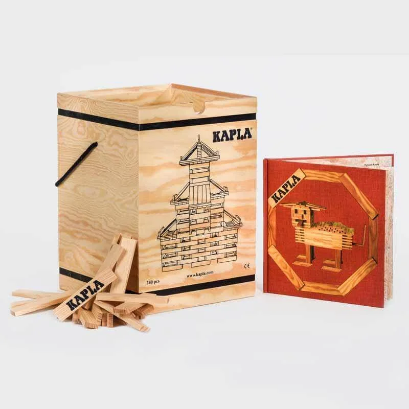 robust and durable wooden toys that are built to last                   Kapla 280 Wooden Construction Set