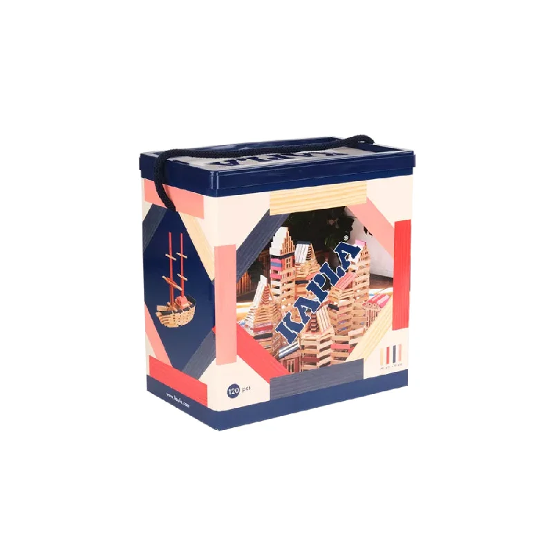 classic wooden toys for kids                Kapla Box (120 pieces) Pink