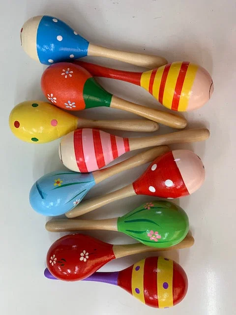 sturdy and reliable wooden toys that provide hours of fun                   Wooden Maraca