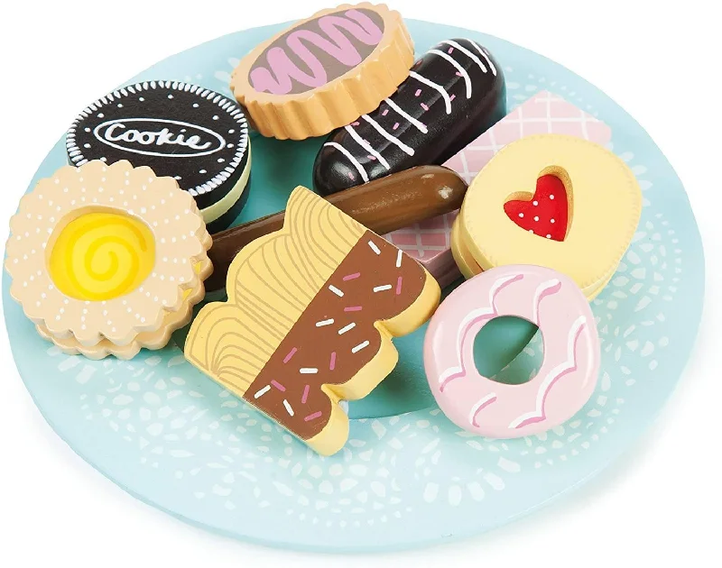 naturally finished and non-toxic wooden toys                   Le Toy Van Wooden Biscuit Set