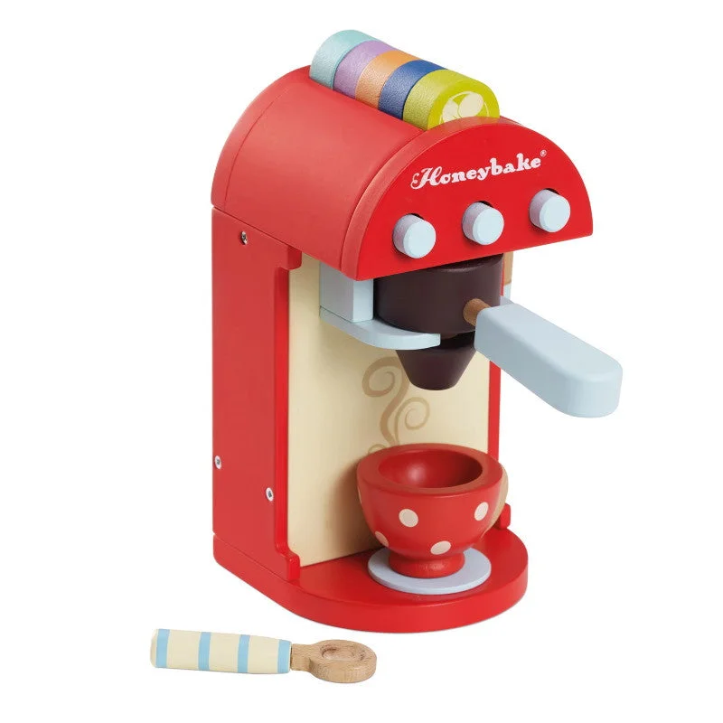 sturdy construction wooden toys                   Le Toy Van - Honeybake Le Cafe Machine