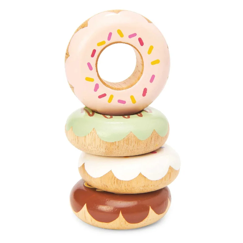 beautiful and detailed wooden toys that inspire creativity                   Le Toy Van Wooden Doughnuts