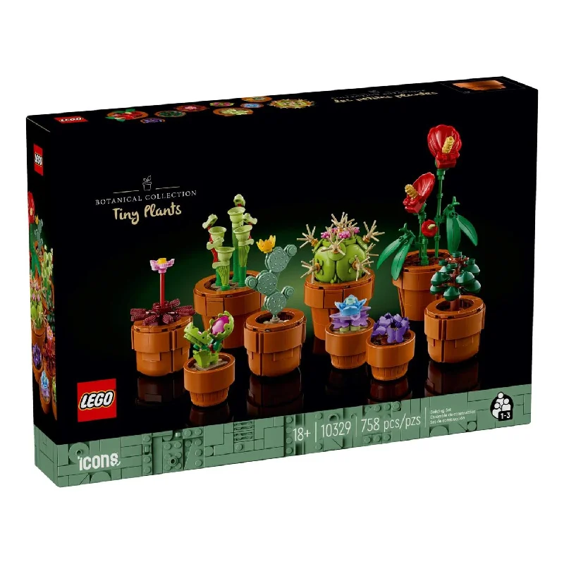 Promoting fine motor skills LEGO setsLEGO Icons Botanical Collection Tiny Plants