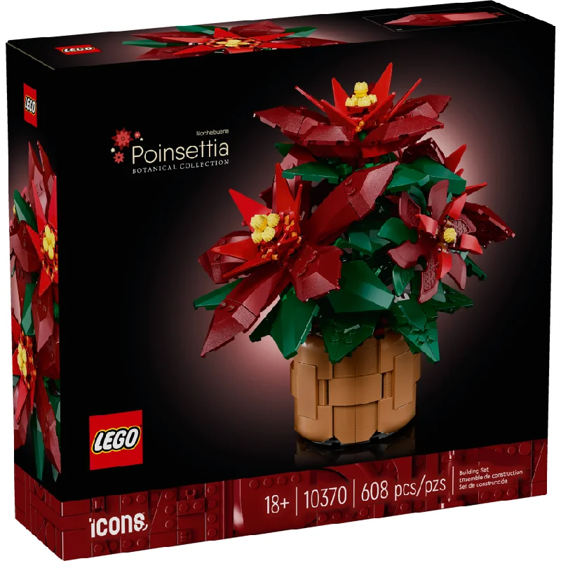 Promoting critical thinking LEGO challengesLEGO Icons Poinsettia
