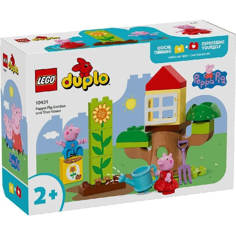 Offering a wide range of themes LEGOLEGO DUPLO Peppa Pig Garden and Tree House