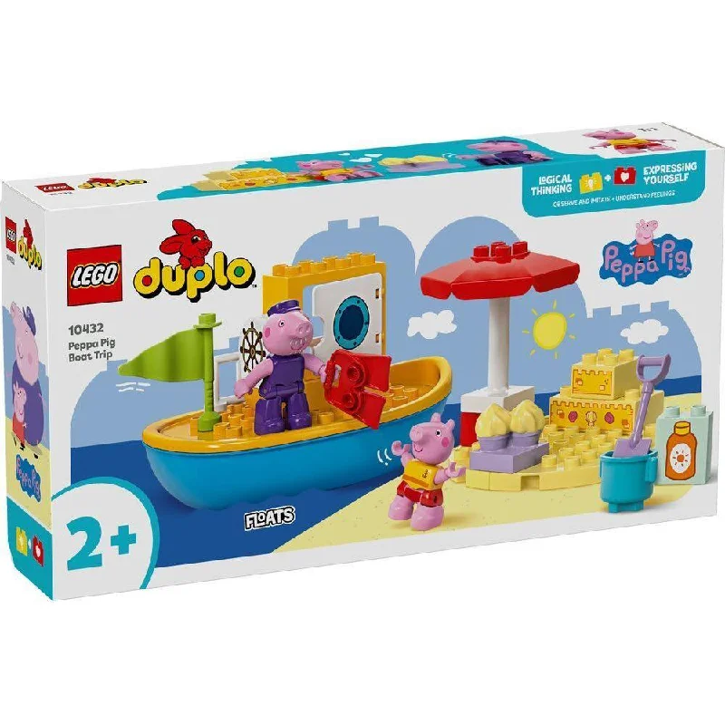 Encouraging imaginative storytelling LEGOLEGO DUPLO Peppa Pig Boat Trip