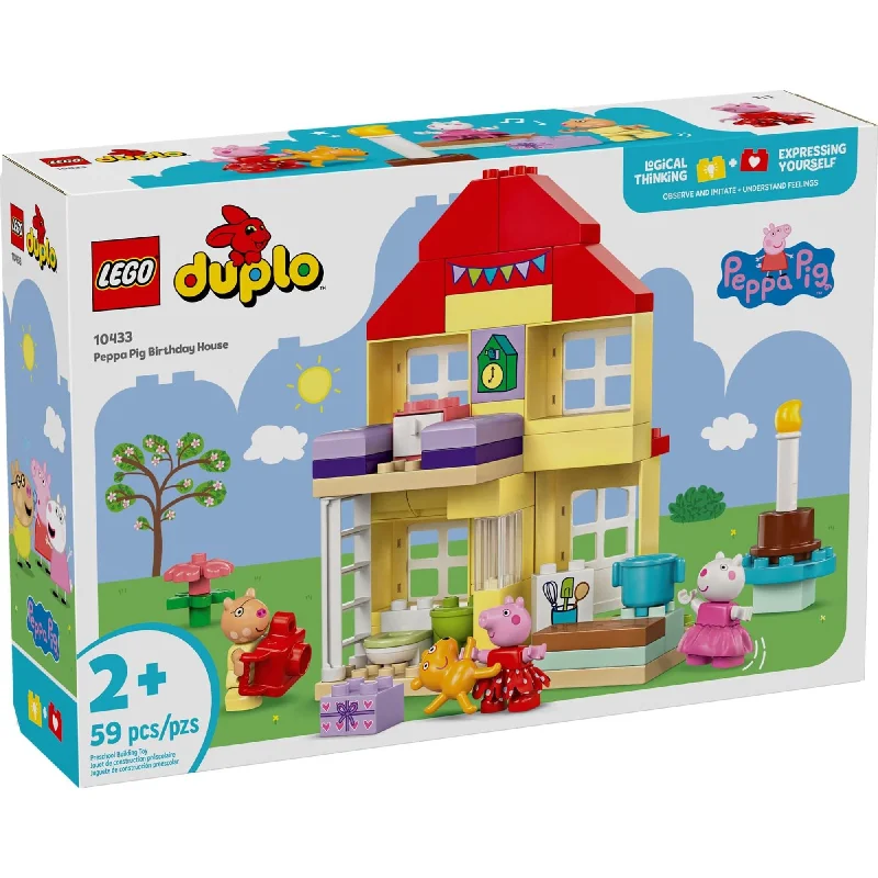 Engagement-boosting LEGO activitiesLEGO Duplo Peppa Pig Birthday House