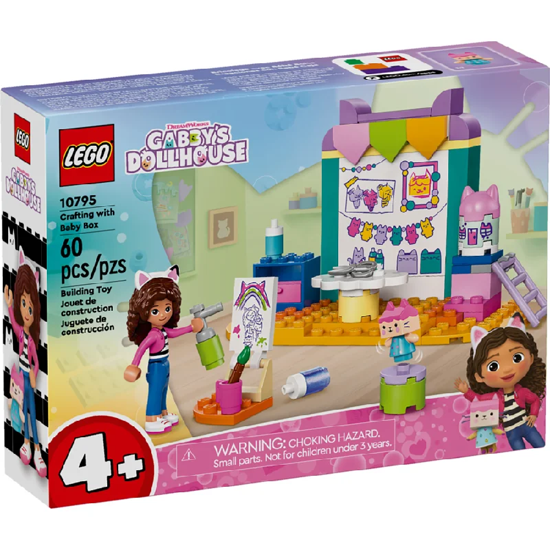 Customizable and personalized LEGO optionsLEGO Gabby's Dollhouse Crafting with Baby Box Customizable and personalized LEGO optionsLEGO Gabby's Dollhouse Crafting with Baby Box